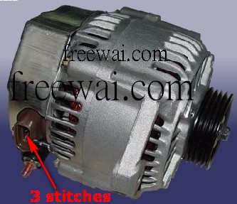 alternator for Chery QQ6 Karry with SQR473 1.3L engine S11